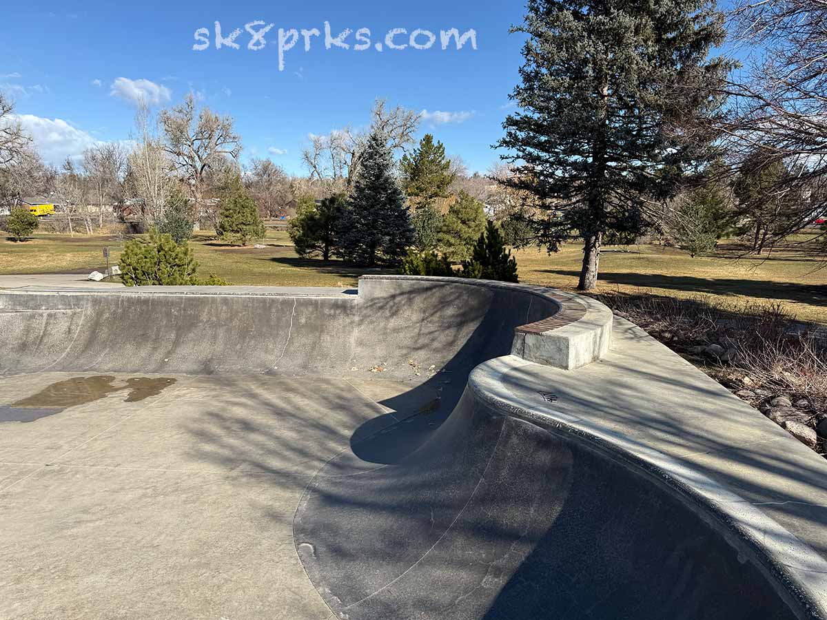 Arvada Memorial Skatepark bowl corner