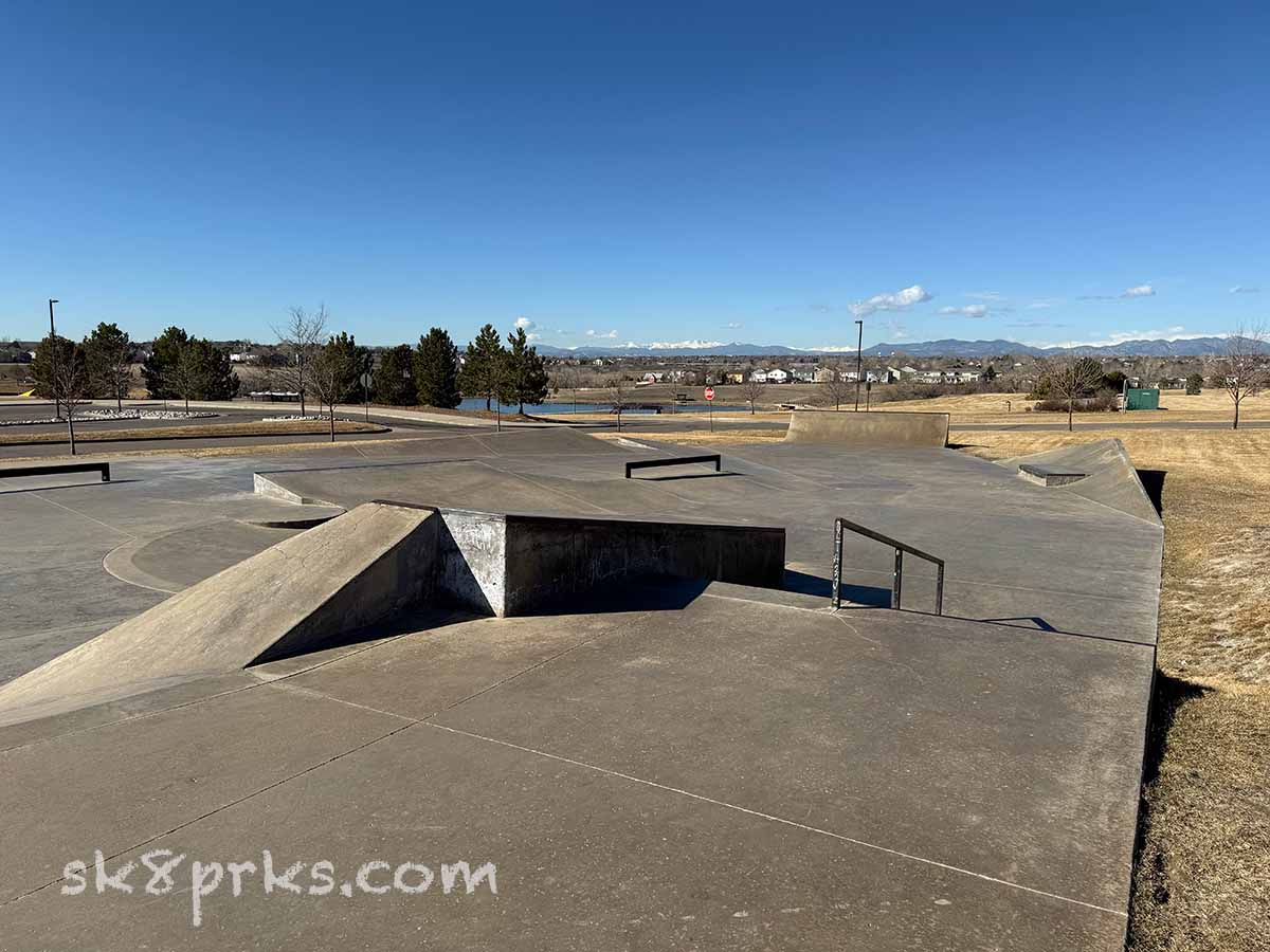 Carpenter Skatepark hubba and rail