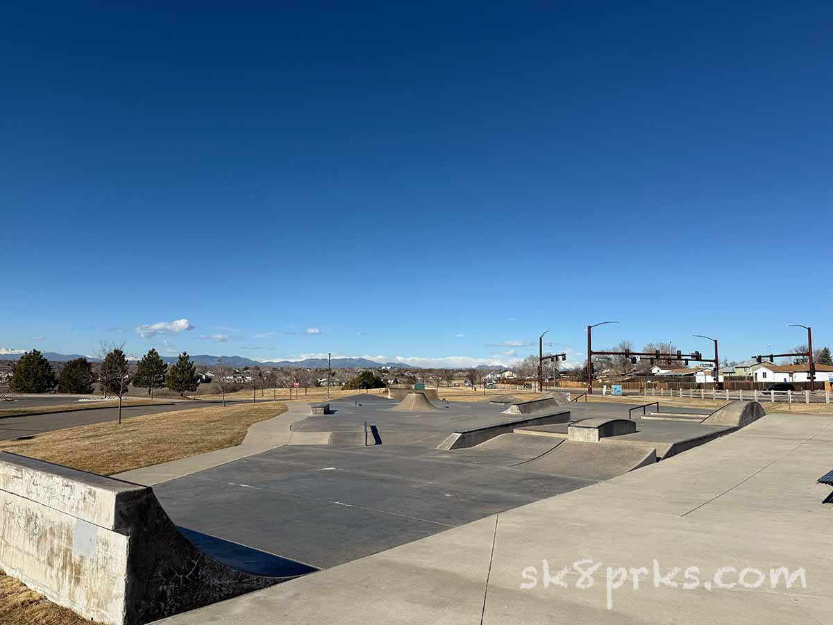 Carpenter Skatepark street area