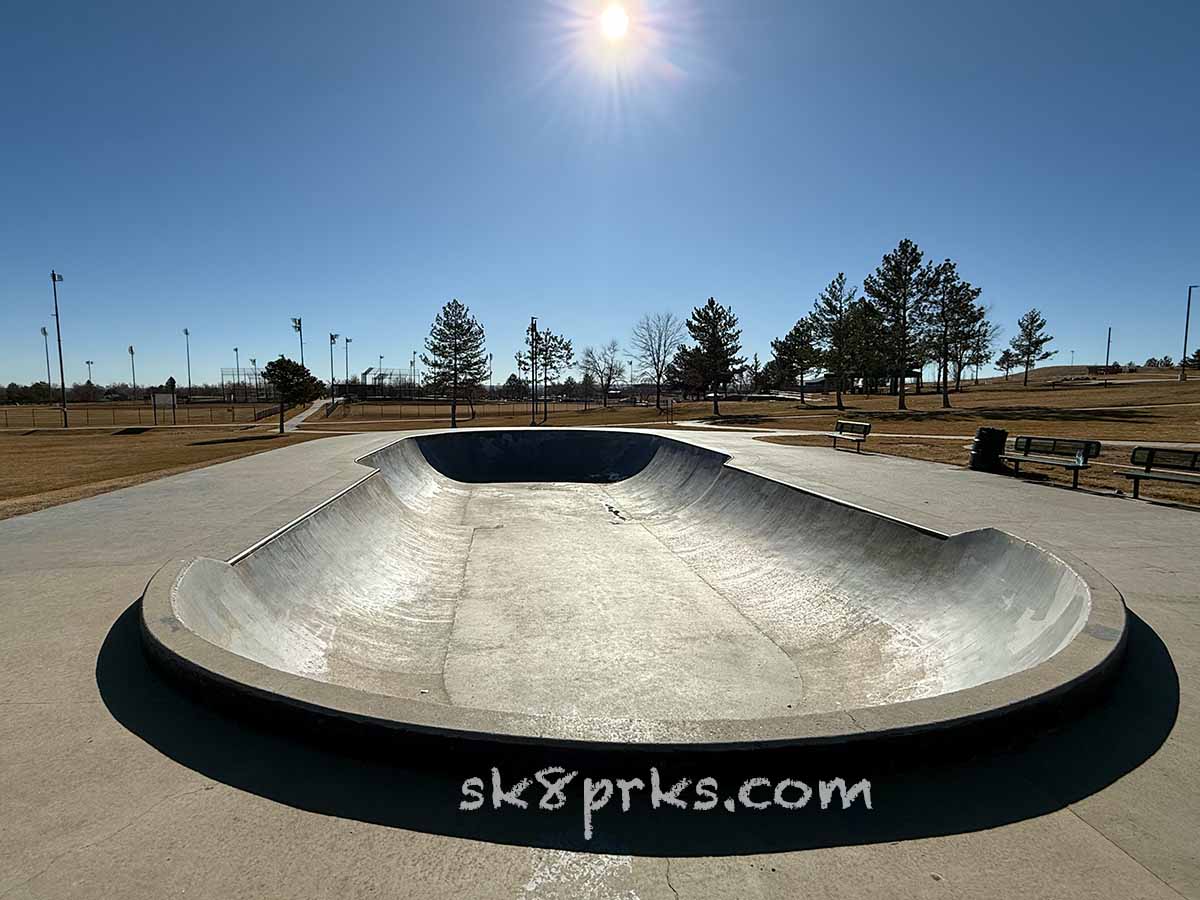 Clement Park Skatepark big bowl