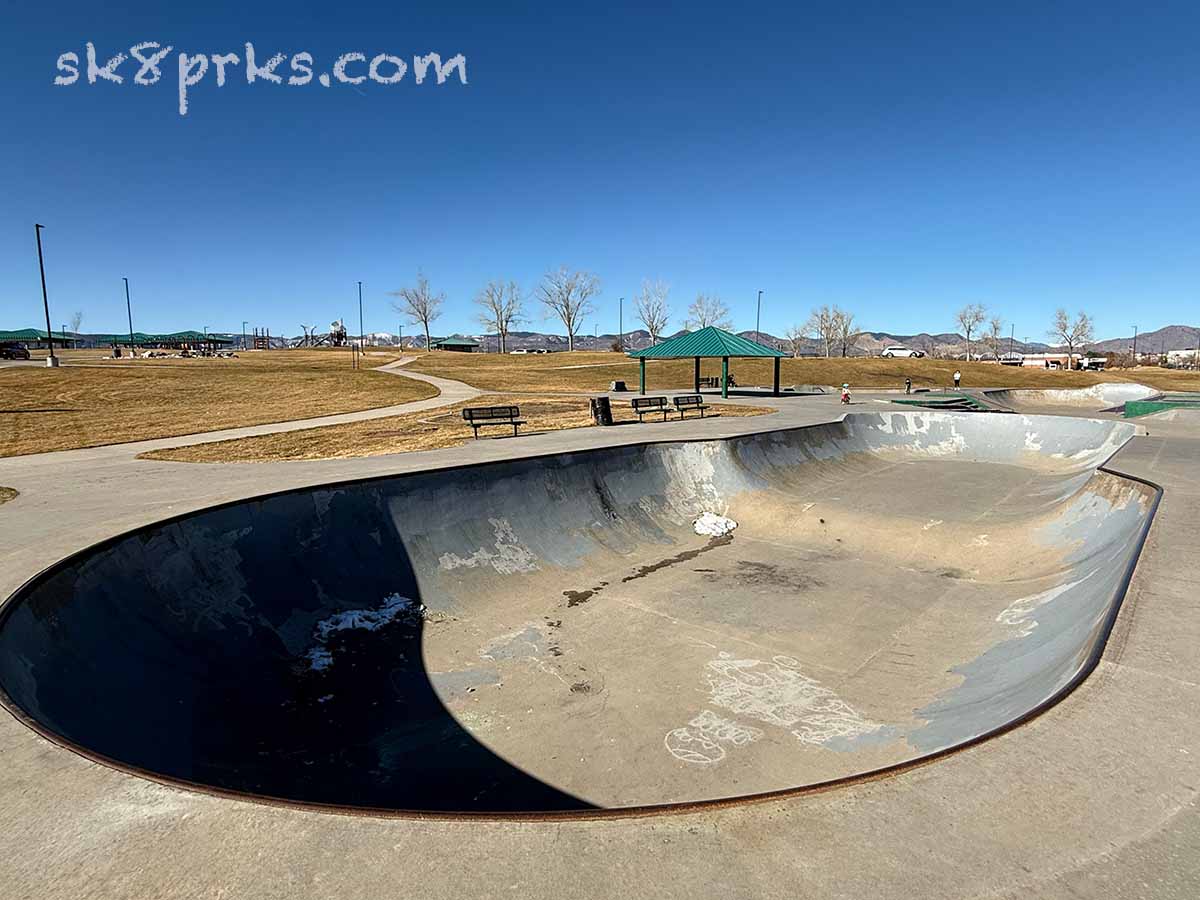 Clement Park Skatepark big bowl