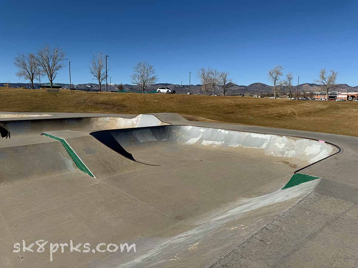 Clement Park Skatepark medium bowl