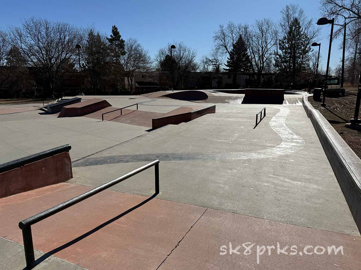 Don Anema Memorial Skatepark rails