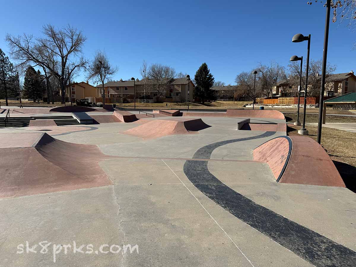 Don Anema Memorial Skatepark street area