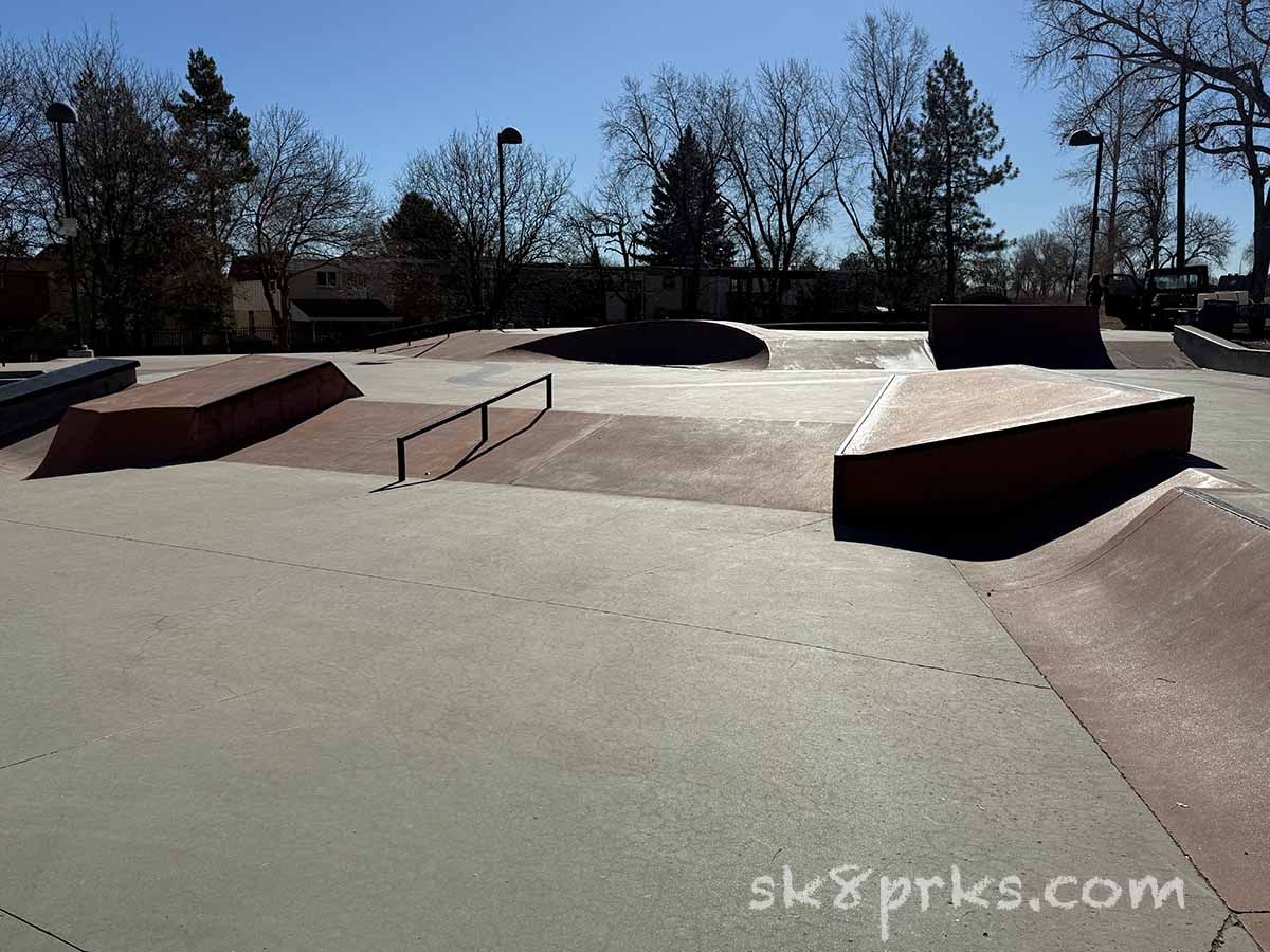 Don Anema Memorial Skatepark bank, hubbas and rail