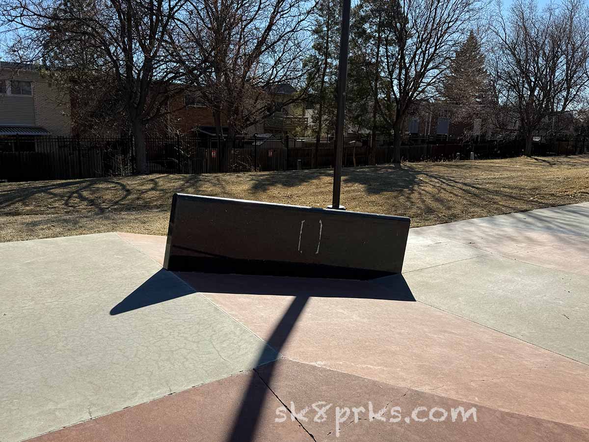 Don Anema Memorial Skatepark marble down rail