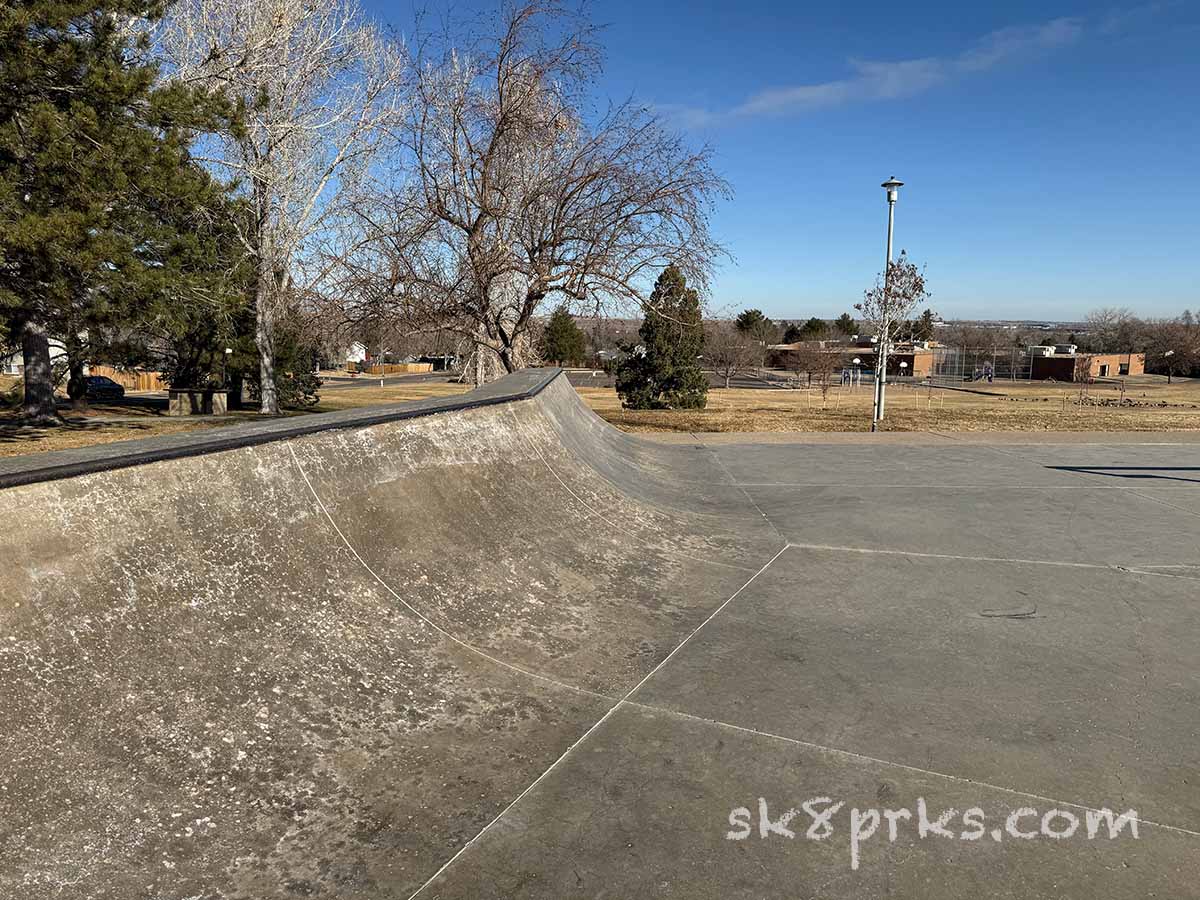 Kings Mill Skatepark 3' foot kinked quarter pipe