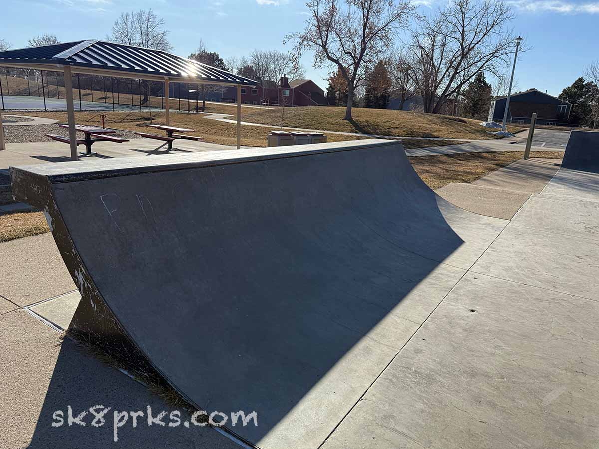 Kings Mill Skatepark 3' quarter pipe