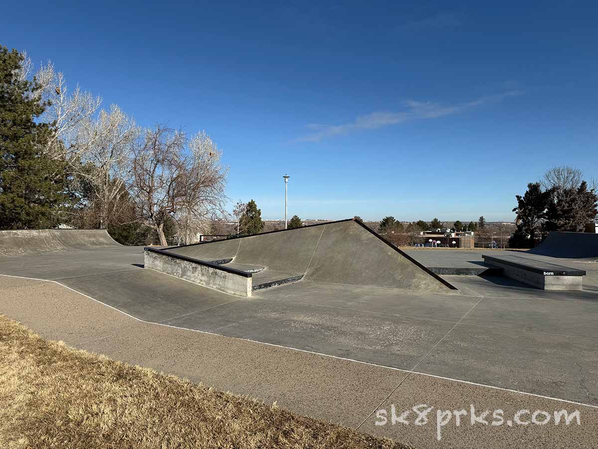 Kings Mill Skatepark side view