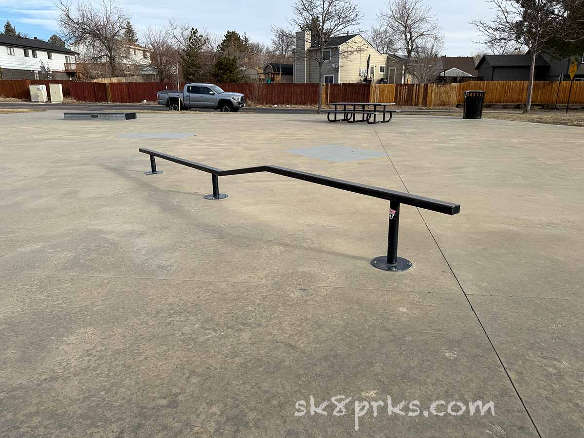 Pecos Park Skatepark rail