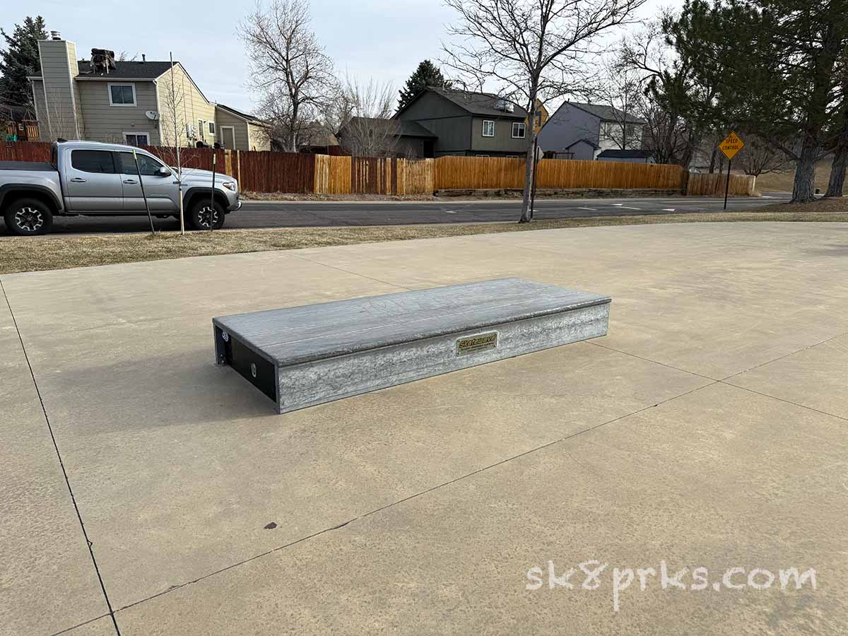 Pecos Park Skatepark box/ledge