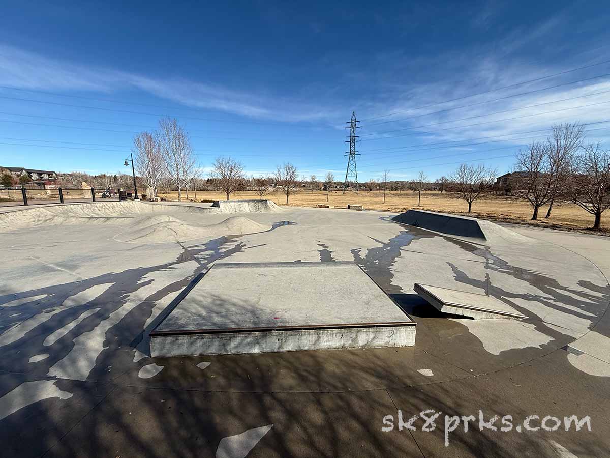 Skyline Park Skatepark bump to box