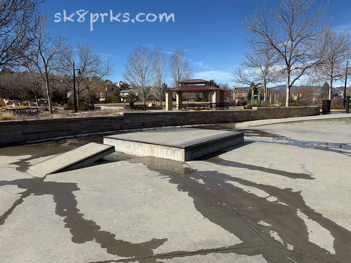 Skyline Park Skatepark bump to box