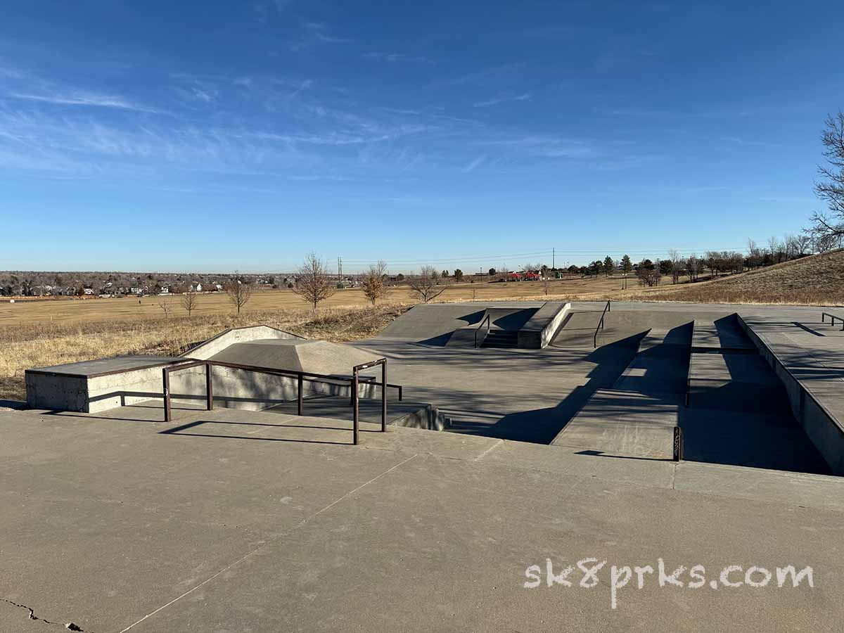 Westminster City Park Skatepark street area