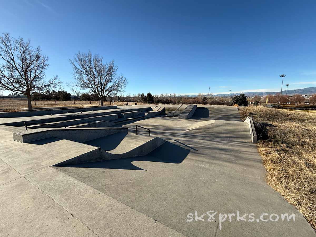 Westminster City Park Skatepark street area