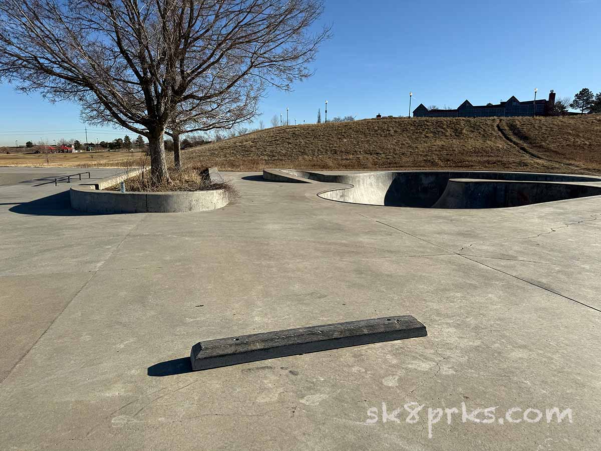 Westminster City Park Skatepark slappy curb